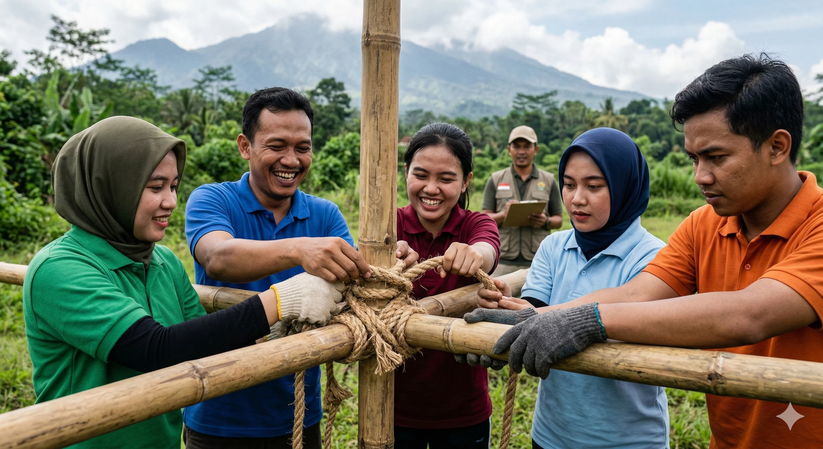 Peserta Outbound Murah di Malang